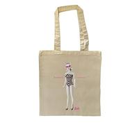 Bioworld Barbie Barbara Roberts Iconic Zebra Swimsuit Tote Bag
