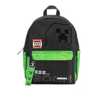 Bioworld Biworld Backpack, Minecraft Tnt & Creepers Black, One size, Backpack