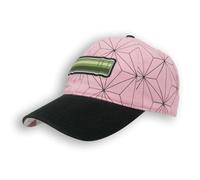 Bioworld Demon Slayer Nezuko Bamboo Pony Tail Adjustable Cap Pink