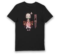 Bioworld Demon Slayer Nezuko Ladies Fit Black T-Shirt-S