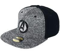Bioworld - Difuzed Men's Casquette Avengers Baseball Cap, Grise Et Noire, One Size