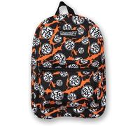 Bioworld Dragon Ball Z Logo Bolt Official Licensed Merchandise Backpack - A4 School Bag with Padded Laptop & Tablet Pouch, for Kids, Teens & Adults