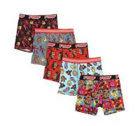 Bioworld Five Nights at Freddy’s 5-Pack Youth Boys’ Boxer Briefs, Multicolor, 6