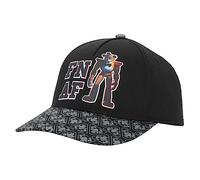 Bioworld Five Nights at Freddy's AOP Brim Black Baseball Cap, Black, Kids One Size