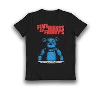 Bioworld Five Nights at Freddys Fazbear Kids T-Shirt Black