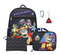 Bioworld Five Nights At Freddy's Security Breach Fazcade Youth 5-Piece Backpack Set