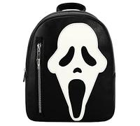 Bioworld Glow in the Dark Scream Ghost Face Horror Movie Character Black Mini Backpack, Black, One size, Classic