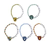 Bioworld Harry Potter Hogwarts Houses Friendship Tradesies Bracelet Set