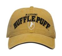 Bioworld Harry Potter Yellow Hufflepuff Hogwarts Alumni Adjustable Baseball Cap - Official Merchandise - Great Gift for Teens or Adults