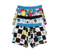 Bioworld Hello Kitty & Friends 3-Pack of Men's Character Boxer Briefs, Hello Kitty Characters, M