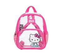 Bioworld Hello Kitty Sitting Character Adult 11” Clear Mini Backpack