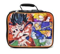 Bioworld Kids Insulated Lunch Bag with Handle - Dragonball Z Rectangle Lunch Bag Design - Reusable Soft Cooler Lunch Box for Boys & Girls, School, Daycare & Travel