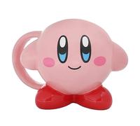 Bioworld Kirby 18 Oz Pink Sculpted Ceramic Character Mug