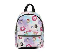 Bioworld KPop Demon Hunters Chibi Saja Boys 9” Blue & Pink Mini Backpack