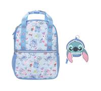 Bioworld Lilo & Stitch Cute Stickers Youth 16” Backpack