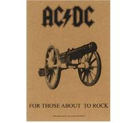 Bioworld Merchandising - AC/DC Fabric Poster For Those About To Rock 40" x 30"