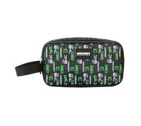 Bioworld Minecraft Creepers Dual-Compartment Utility Case With Webbing Pull Handle