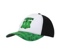 Bioworld Minecraft Creepers Logo Official Licensed Merchandise Youth Adjustable Baseball Cap - Green Snapback Hat for Kids Teens Boys & Girls