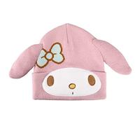 Bioworld My Melody Anime Cartoon Character 3D Bigface Embroidered Fleece Hat Pink