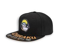 Bioworld Naruto Ichiraku Ramen Shop Adults Snapback Cap Black - Official Licensed Merchandise - Great Gift Idea for Teens or Adults