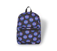 Bioworld Nasa Logo Backpack, fits A4 with internal padded laptop/tablet pouch Official Licensed Merchandise, Great Gift Idea