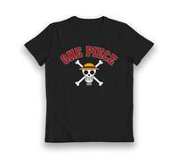 Bioworld One Piece Skull Hat Black Kids T-Shirt - 09-10 Year