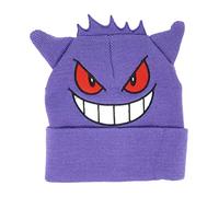 Bioworld Pokemon Gengar Embroidered Cuff Beanie Cap Hat One Size Licensed New Purple, Purple, One size