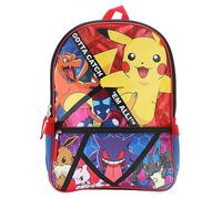 Bioworld Pokemon Trainer Gotta Catch 'Em All Youth 5-Piece Backpack Set