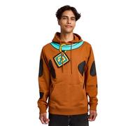 Bioworld Scooby Doo Men's Character Cosplay Hoodie, Brown, L
