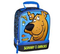 Bioworld Scooby-Doo Scooby Snacks Dual Compartment Insulated Lunch Tote Bag