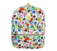 Bioworld Sleeping Pokemon Floral Print 11" Mini Backpack - Pikachu, Bulbasaur, Eevee, Charmander, Multicolor, Modern