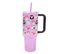 Bioworld Squishmallows Favorite Characters 40 Oz Stainless Steel Tumbler