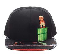 Super Mario Video Game Yoshi Snapback Mens Hat, Multicolored, One size