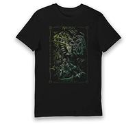 Bioworld Warhammer 40,000 Necron Army T Shirt Official Licensed Merchandise, Great Gift Idea - Size Meduim Black