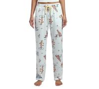 Bioworld Winnie The Pooh All-Over Print Women's Sleep Pajama Pants, Winnie the Pooh Aop Blue, Large