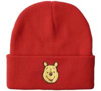 Bioworld Winnie The Pooh Embroidery Acrylic Knit Cuff Beanie