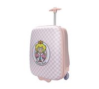 Bioworld Youth Hardside Carry-On Suitcase Luggage, Super Mario Brothers Princess Pink, One size, Luggage