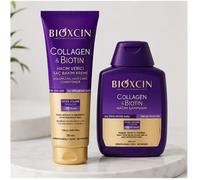 Bioxcin Collagen & Biotin Volumising Shampoo & Conditioner Set | 300ml Shampoo, 250ml Conditioner