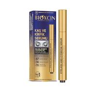 Bioxcin Eyelash Serum & Eyebrow Serum - 3 ml - With Keratin, Collagen & Hyaluronic - Hormone-Free Eyelash Booster for Density & Volume - Dermatologically Tested