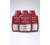 Bioxcin Forte Red Shampoo 3 x 300ml Herbal Hair Loss Paraben Free