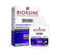 Bioxsine Vegetable Shampoo With Black Garlic Against Hair Loss - Odourless, Prevents Loss, Promotes Healthy Hair - For All Types, Women and Men - 300 ml