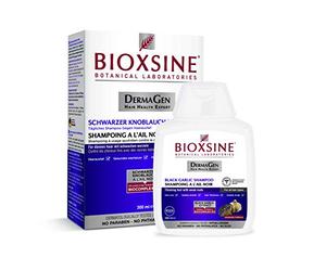 Bioxsine Vegetable Shampoo With Black Garlic Against Hair Loss - Odourless, Prevents Loss, Promotes Healthy Hair - For All Types, Women and Men - 300 ml