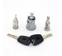 BIPANO with SIP22 Blade Keys 3pcs Complete Set Ignition Door Trunk Lock Barrel Cylinder, for Fiat, Ducato, for Citroen, Jumper, for Peugeot Door Lock Cylinder Barrel