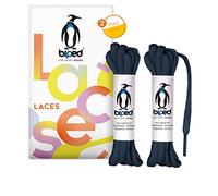 biped Laces 2 Pairs of Tear-Resistant Polyester Shoelaces for Women's, Men's and Children's Shoes, Sneakers, Sports and Running Shoes Oval 6 mm z2912(#29 Navy Blue,75 cm)