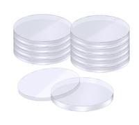 BIPEE Sterile Plastic Petri Dishes 150 x 15mm, with Lid, Pack of 10