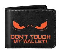 bipkonu Kids Wallet for Boys, Boys Wallet for Kids Ages 5-7 8-10 9-12 12-14, Funny Leather Bifold Rfid Blocking Purse Coin Pocket Id Window, Christmas Birthday Gift for Teens Boy Youth, Donn't