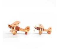 Biplane 3D Wooden Puzzles,Mechanical Gear Model to Build,Self Assembly Educational Toys,Gifts for Teens and Adults