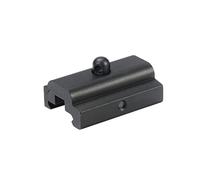Bipod Adapter Metal Bipod Mount Adapter Attachment Quick Detach Bipod Rail Adapter Mount with Cam Lock for Picatinny Weaver Rail