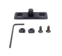 Bipod Mount Adapter AR15 Bipod Adaptor Fits mlok Rail for Harris Bipod Sling Stud Aluminum