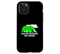 Bipolar Bear Disorder Awareness Mental Health Pun Case for iPhone 11 Pro